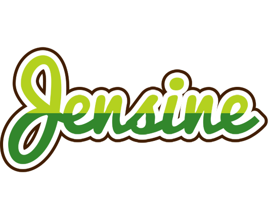 Jensine golfing logo