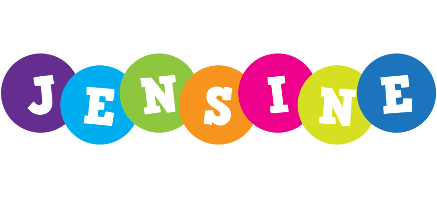 Jensine happy logo