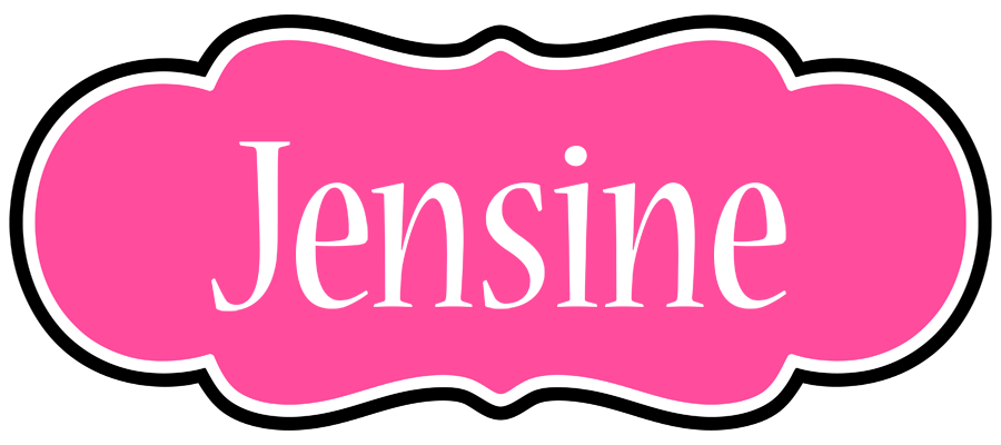 Jensine invitation logo
