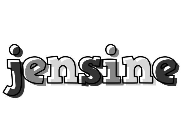 Jensine night logo