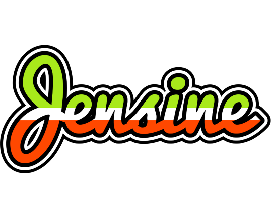 Jensine superfun logo