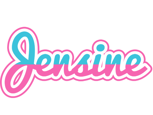 Jensine woman logo