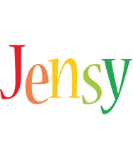 Jensy birthday logo