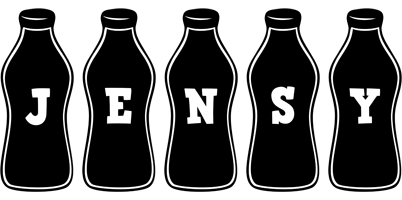 Jensy bottle logo