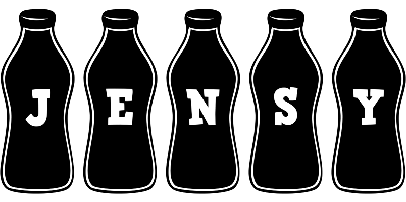 Jensy bottle logo