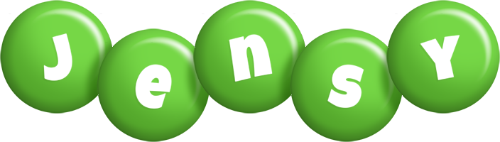 Jensy candy-green logo