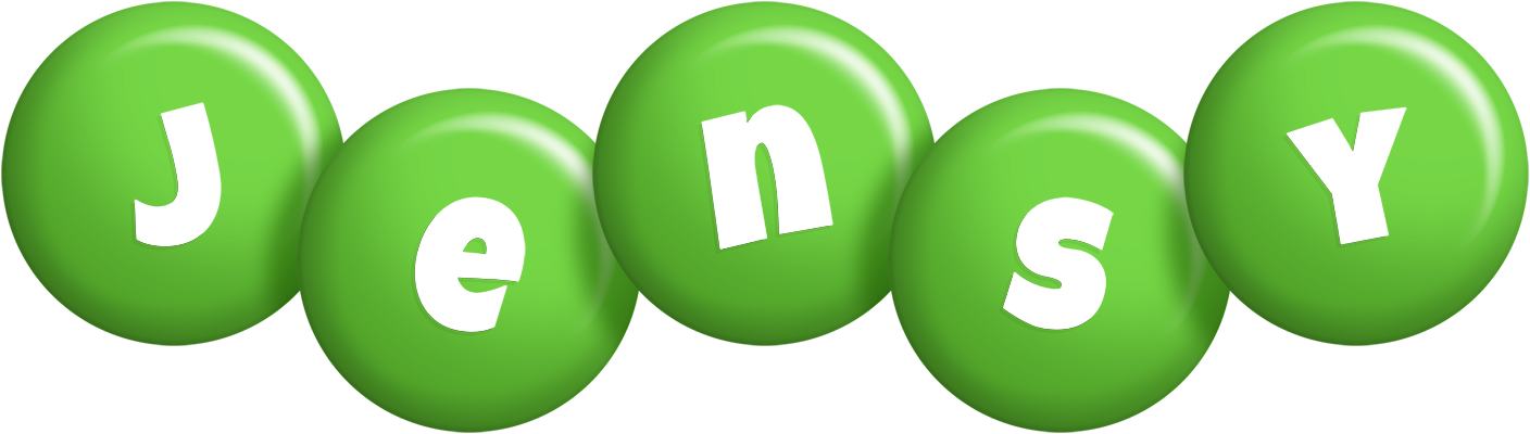 Jensy candy-green logo