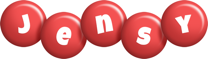 Jensy candy-red logo