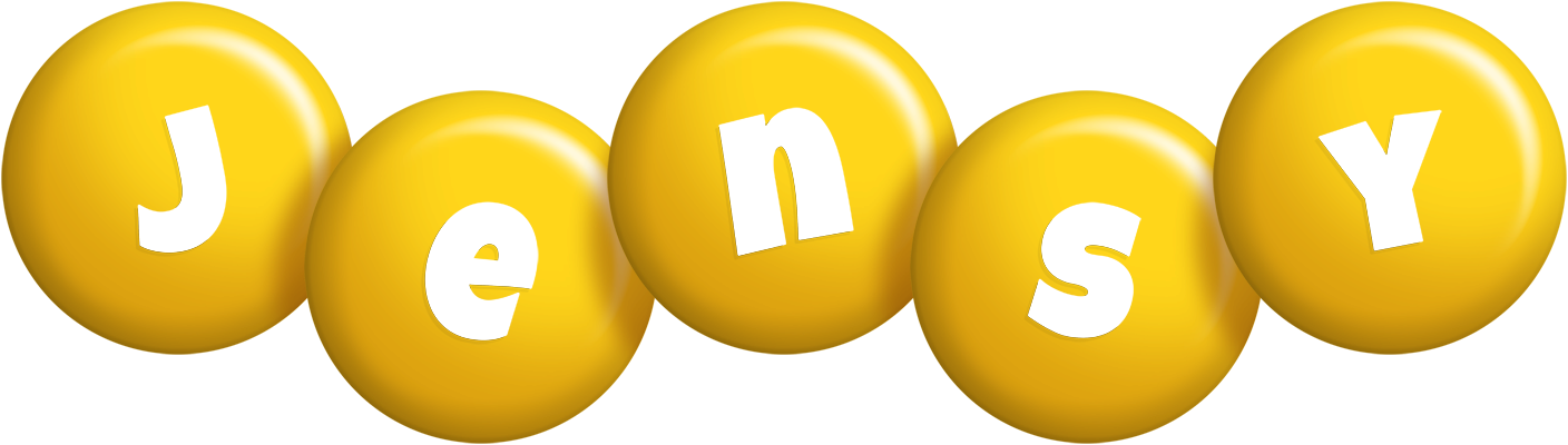 Jensy candy-yellow logo