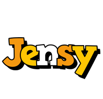 Jensy cartoon logo