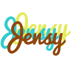 Jensy cupcake logo