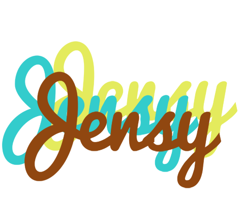 Jensy cupcake logo