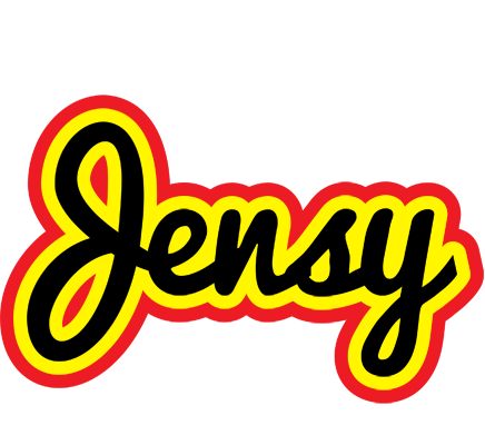 Jensy flaming logo