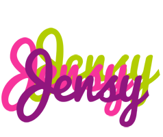 Jensy flowers logo