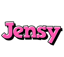 Jensy girlish logo
