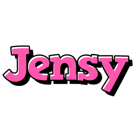 Jensy girlish logo