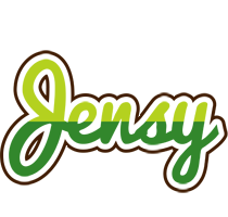 Jensy golfing logo