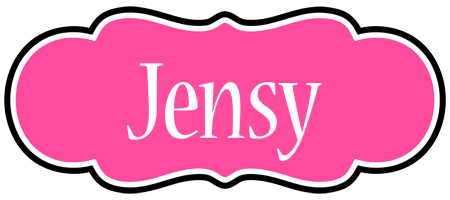 Jensy invitation logo