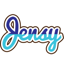 Jensy raining logo