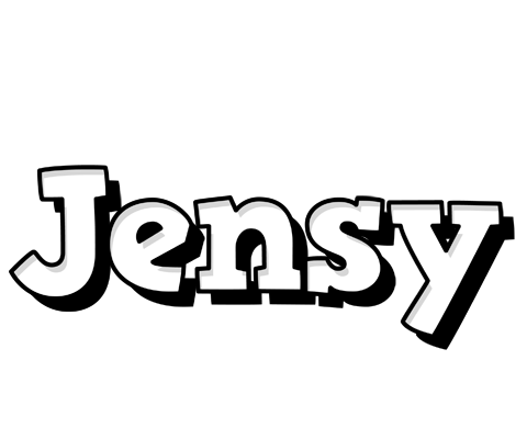 Jensy snowing logo