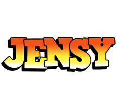 Jensy sunset logo
