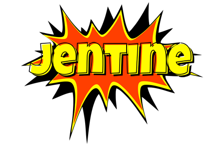 Jentine bazinga logo