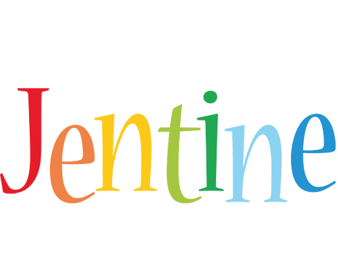 Jentine birthday logo