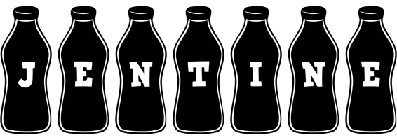 Jentine bottle logo