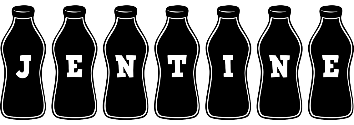 Jentine bottle logo