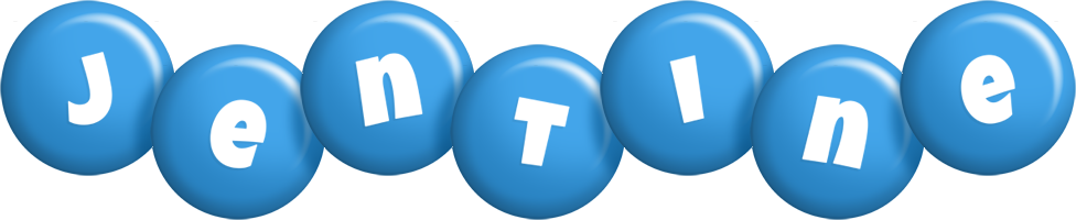 Jentine candy-blue logo
