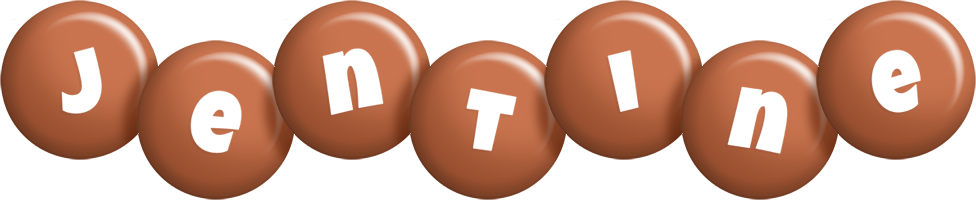 Jentine candy-brown logo