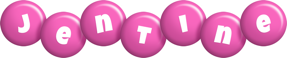 Jentine candy-pink logo