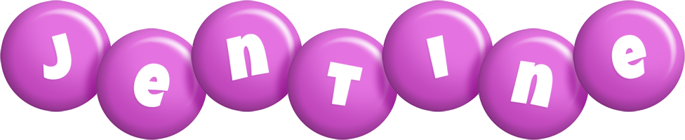 Jentine candy-purple logo