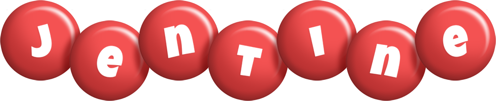 Jentine candy-red logo