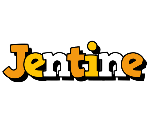 Jentine cartoon logo
