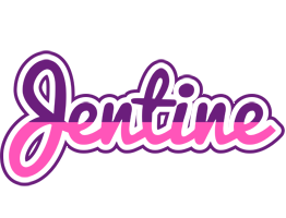 Jentine cheerful logo