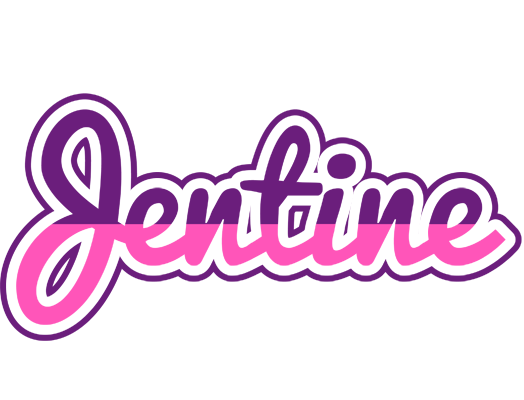 Jentine cheerful logo