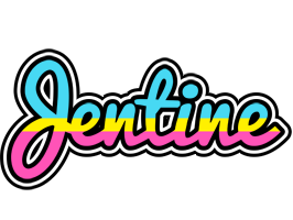 Jentine circus logo