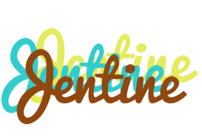 Jentine cupcake logo