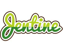 Jentine golfing logo