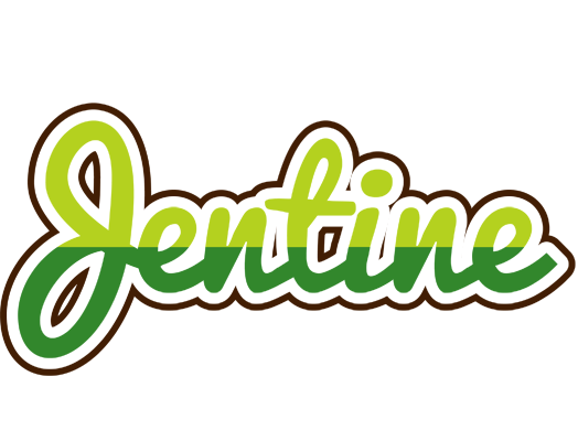 Jentine golfing logo