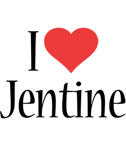 Jentine i-love logo