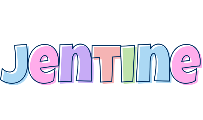 Jentine pastel logo