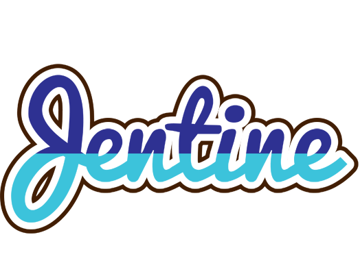 Jentine raining logo