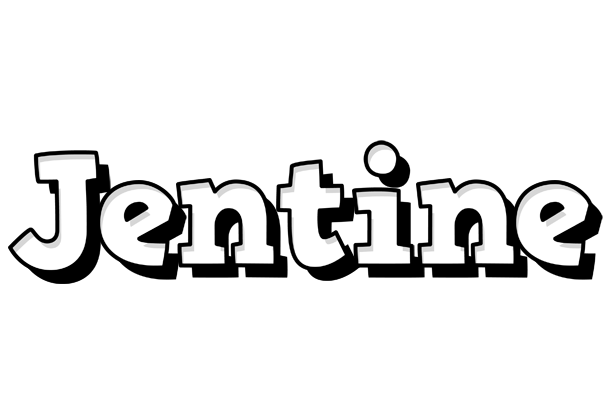 Jentine snowing logo