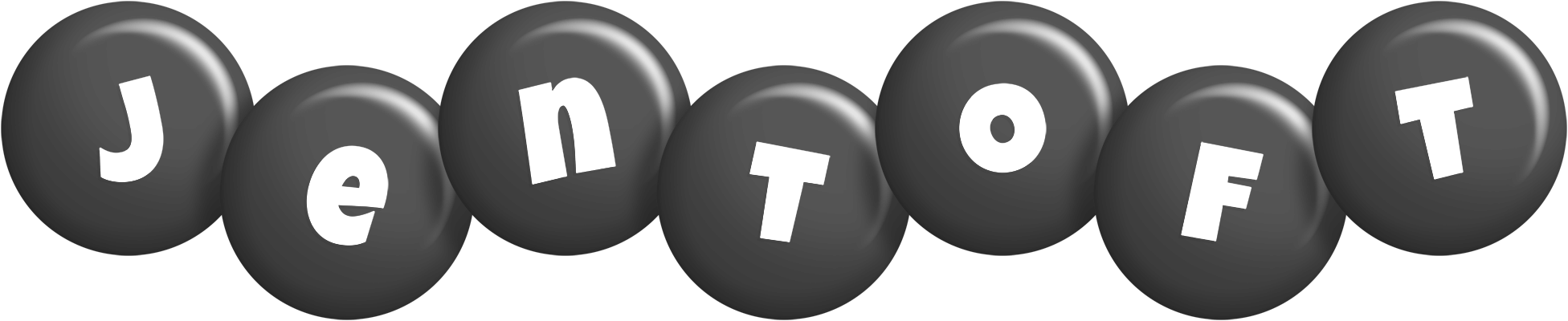 Jentoft candy-black logo
