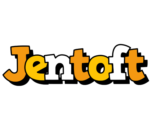 Jentoft cartoon logo