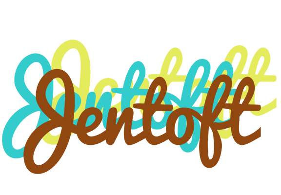 Jentoft cupcake logo