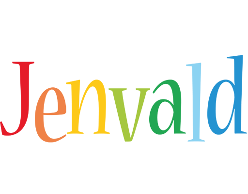 Jenvald birthday logo