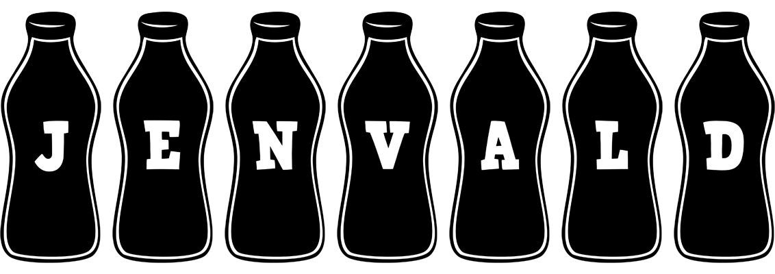 Jenvald bottle logo